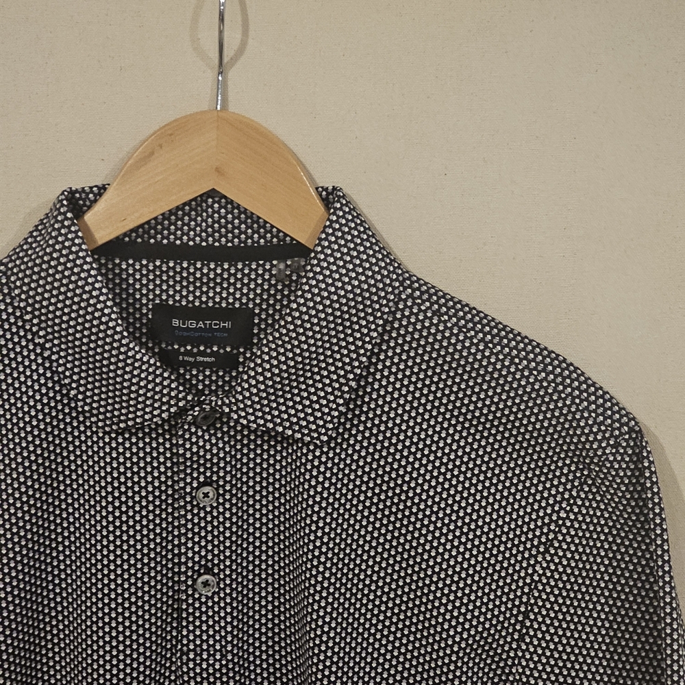 Bugatchi 8 Way Stretch Polo M